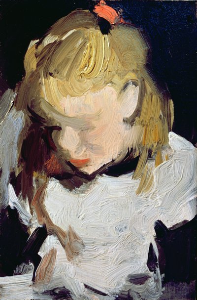 Study of a Young Girl by Samuel John Peploe